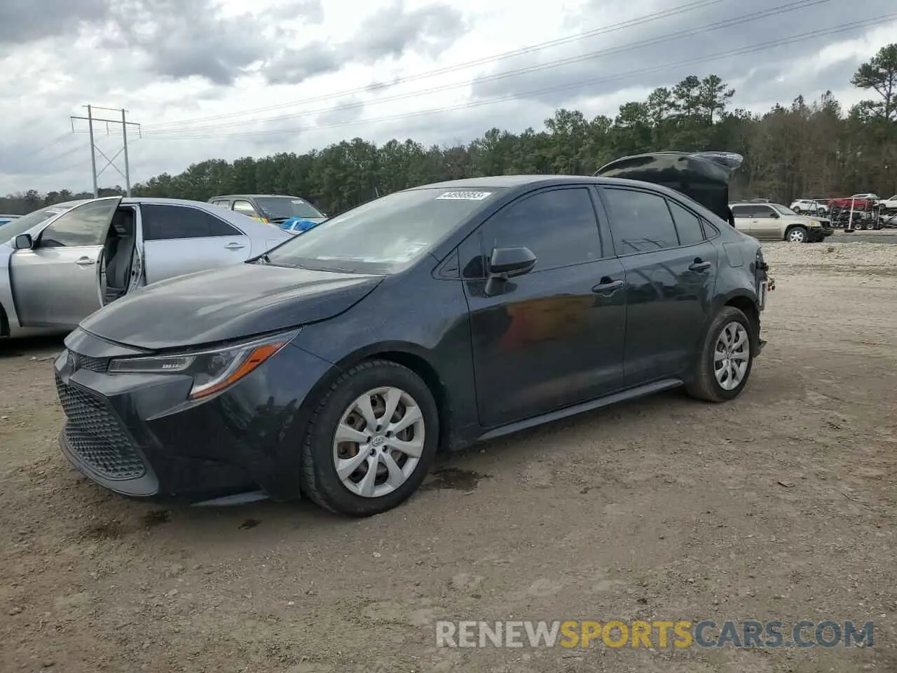1 fotografías del automóvil dañado JTDEPRAE3LJ052804 TOYOTA COROLLA 2020