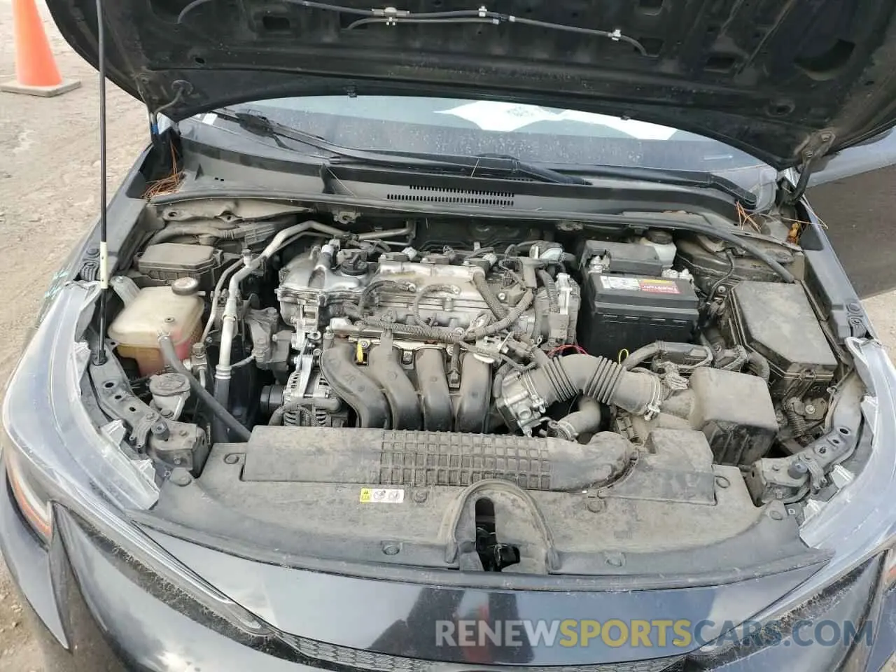 11 fotografías del automóvil dañado JTDEPRAE3LJ052804 TOYOTA COROLLA 2020