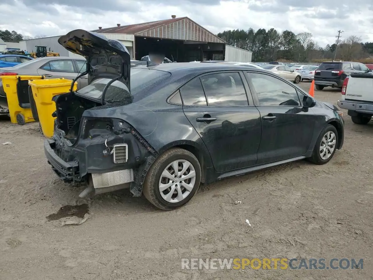 3 fotografías del automóvil dañado JTDEPRAE3LJ052804 TOYOTA COROLLA 2020