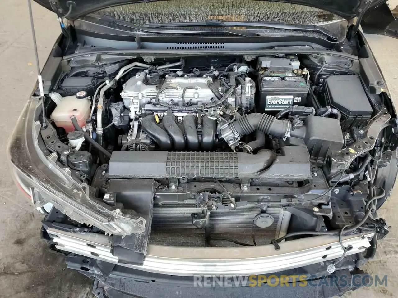 7 fotografías del automóvil dañado JTDEPRAE3LJ056304 TOYOTA COROLLA 2020