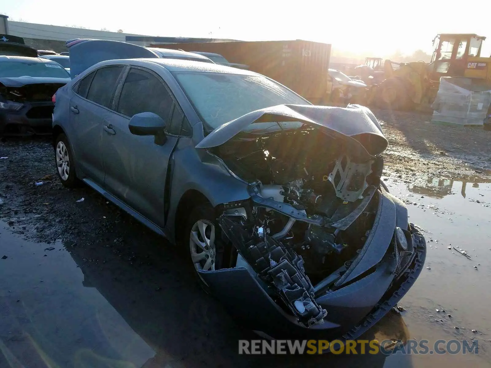 1 fotografías del automóvil dañado JTDEPRAE3LJ059199 TOYOTA COROLLA 2020