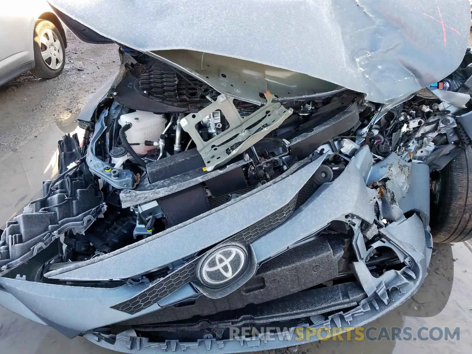 7 fotografías del automóvil dañado JTDEPRAE3LJ059199 TOYOTA COROLLA 2020
