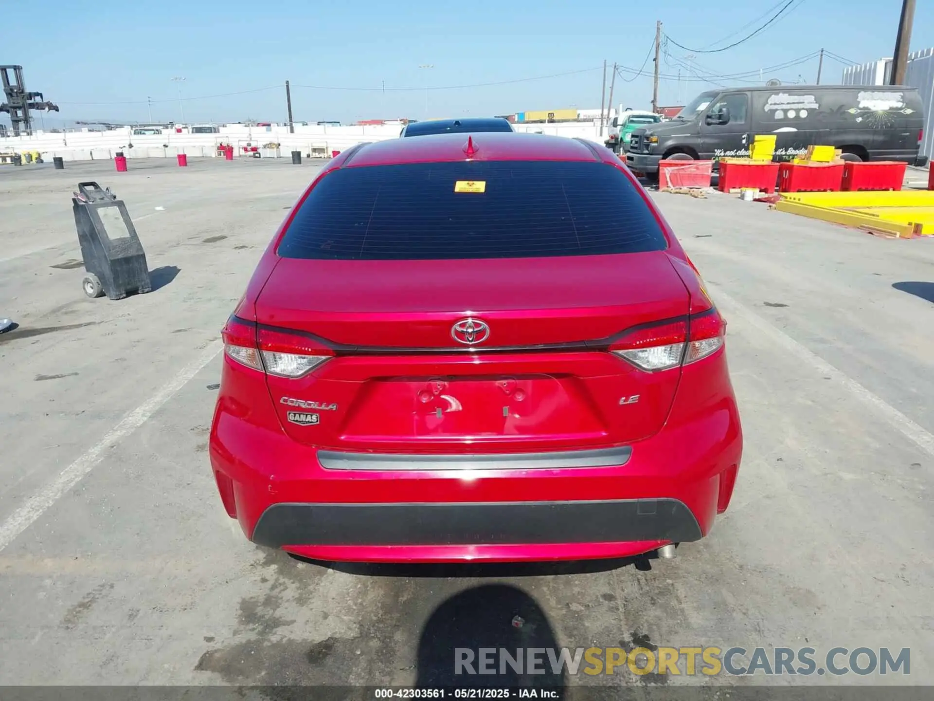 16 fotografías del automóvil dañado JTDEPRAE3LJ066962 TOYOTA COROLLA 2020