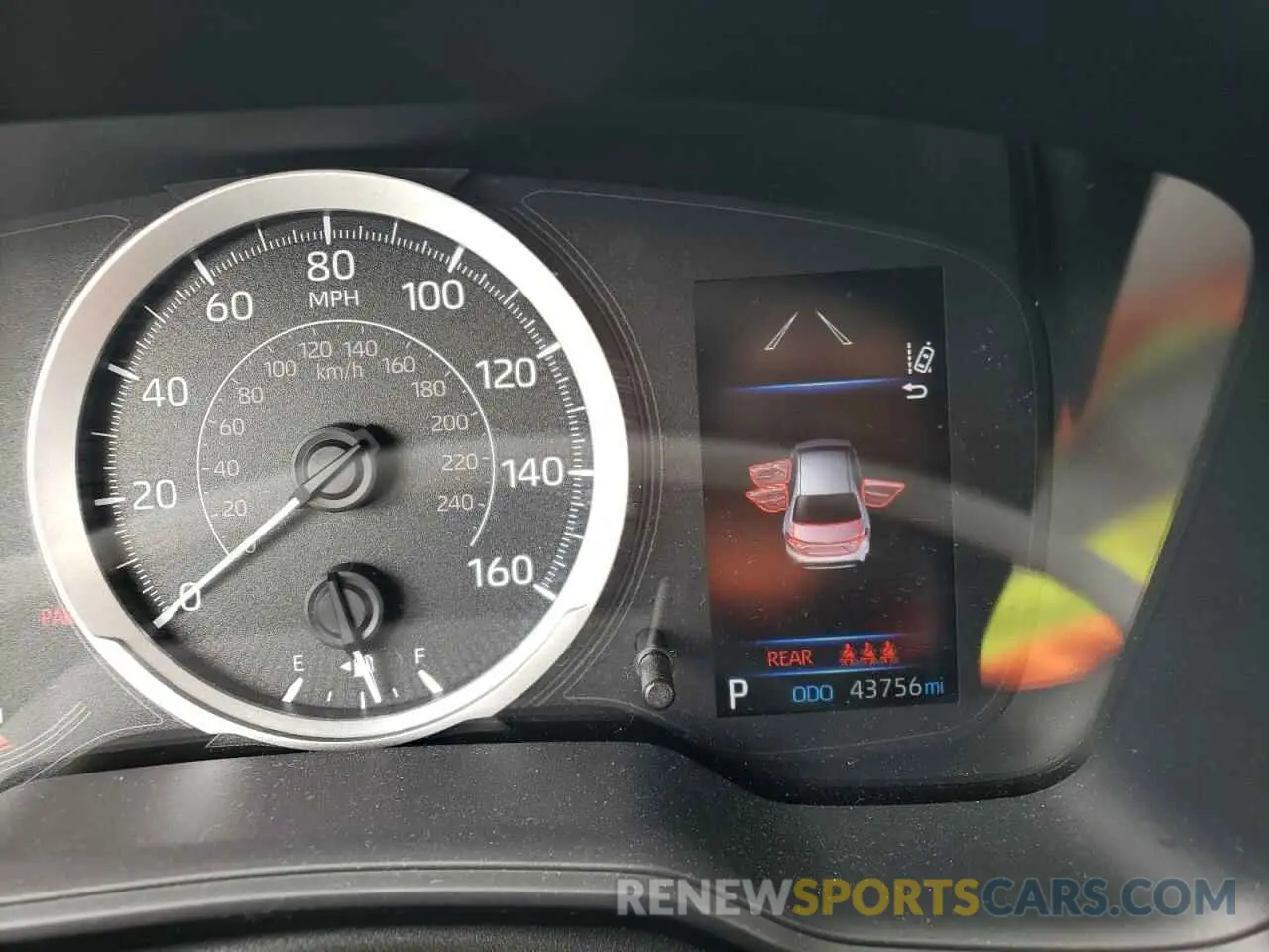 8 fotografías del automóvil dañado JTDEPRAE3LJ068985 TOYOTA COROLLA 2020