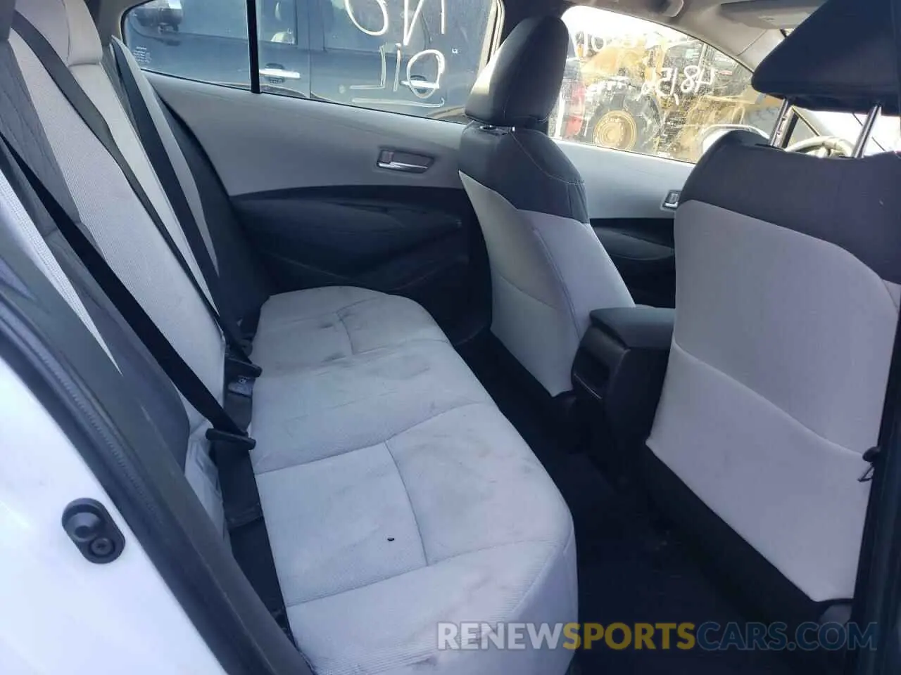 6 fotografías del automóvil dañado JTDEPRAE3LJ070719 TOYOTA COROLLA 2020