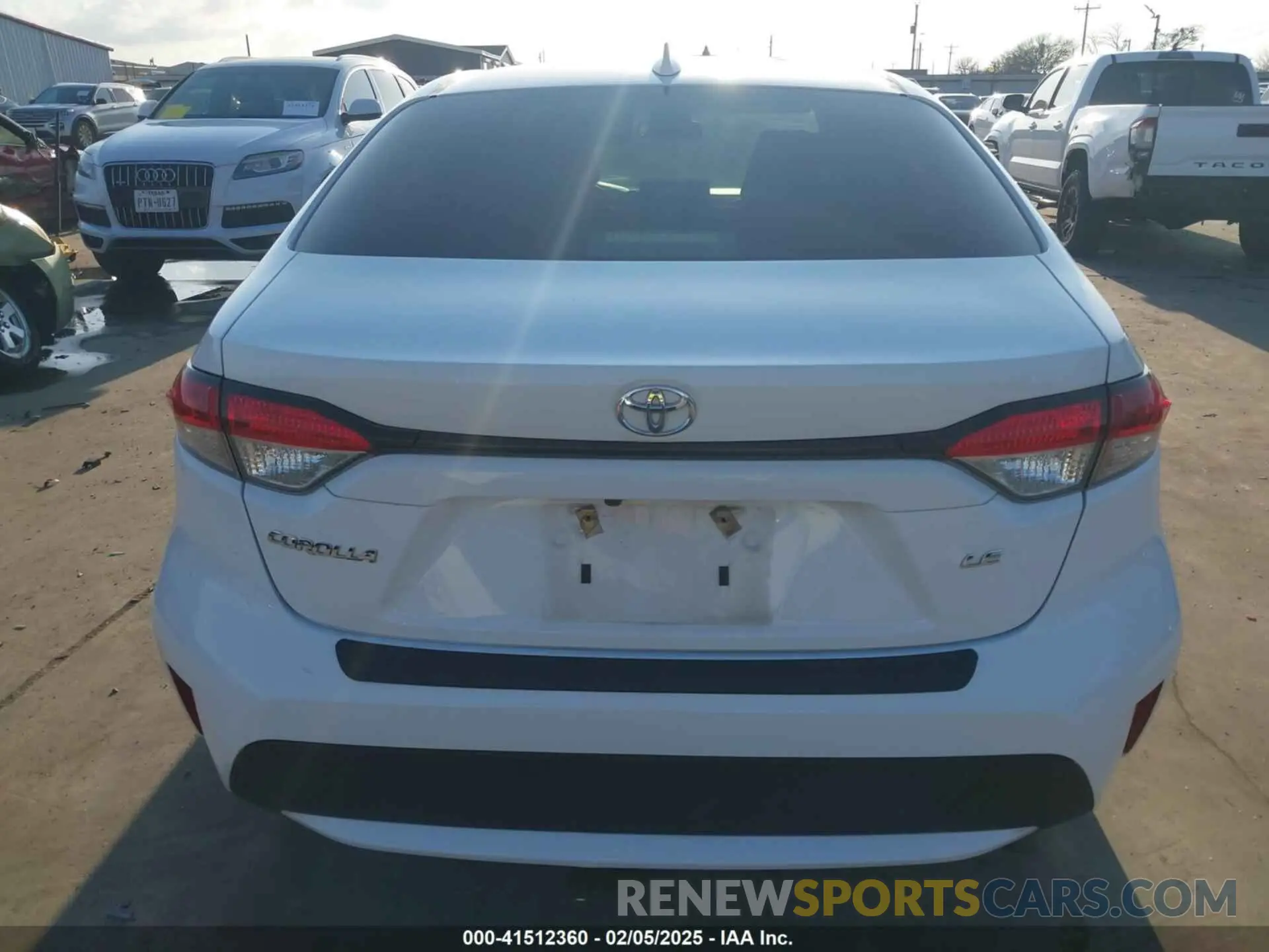 15 fotografías del automóvil dañado JTDEPRAE3LJ080067 TOYOTA COROLLA 2020