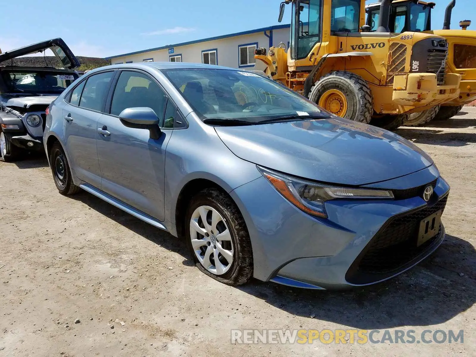 1 fotografías del automóvil dañado JTDEPRAE3LJ081946 TOYOTA COROLLA 2020