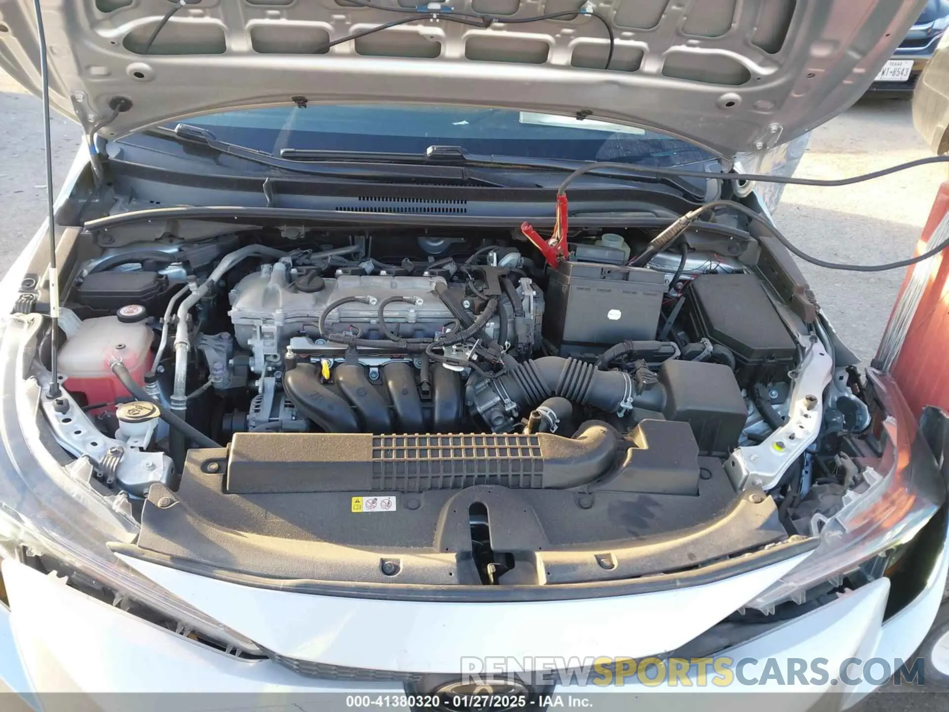 10 fotografías del automóvil dañado JTDEPRAE3LJ089383 TOYOTA COROLLA 2020