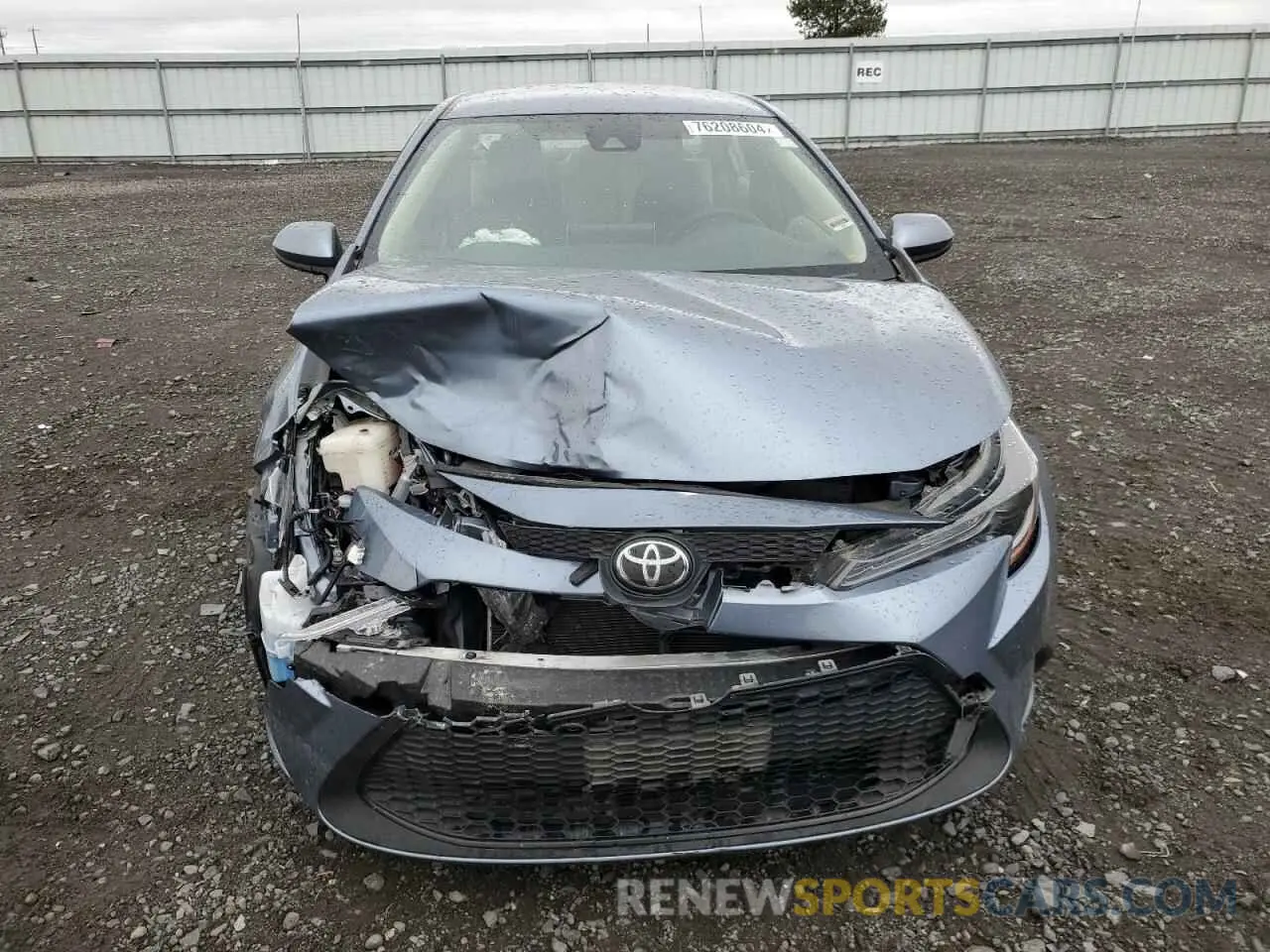 5 fotografías del automóvil dañado JTDEPRAE3LJ089769 TOYOTA COROLLA 2020
