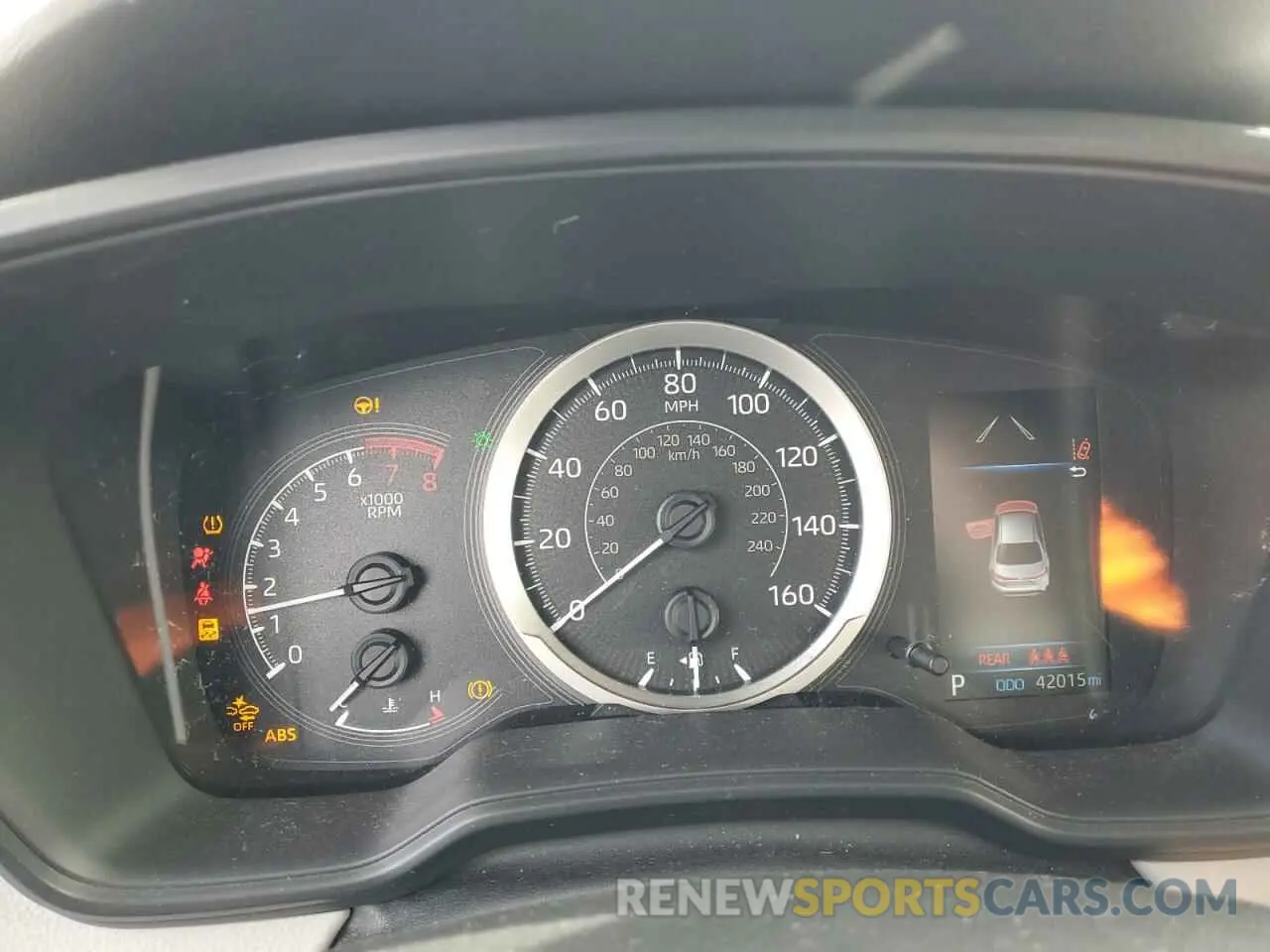 9 fotografías del automóvil dañado JTDEPRAE3LJ089769 TOYOTA COROLLA 2020
