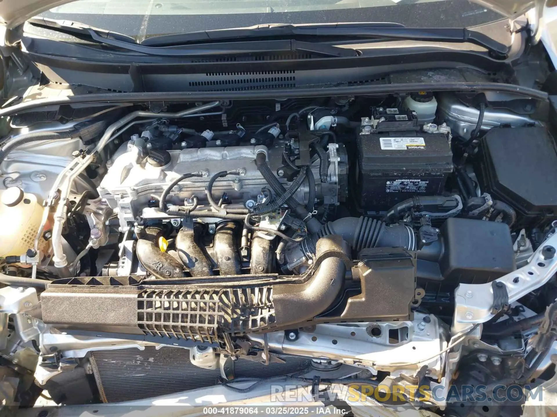 10 fotografías del automóvil dañado JTDEPRAE3LJ091554 TOYOTA COROLLA 2020