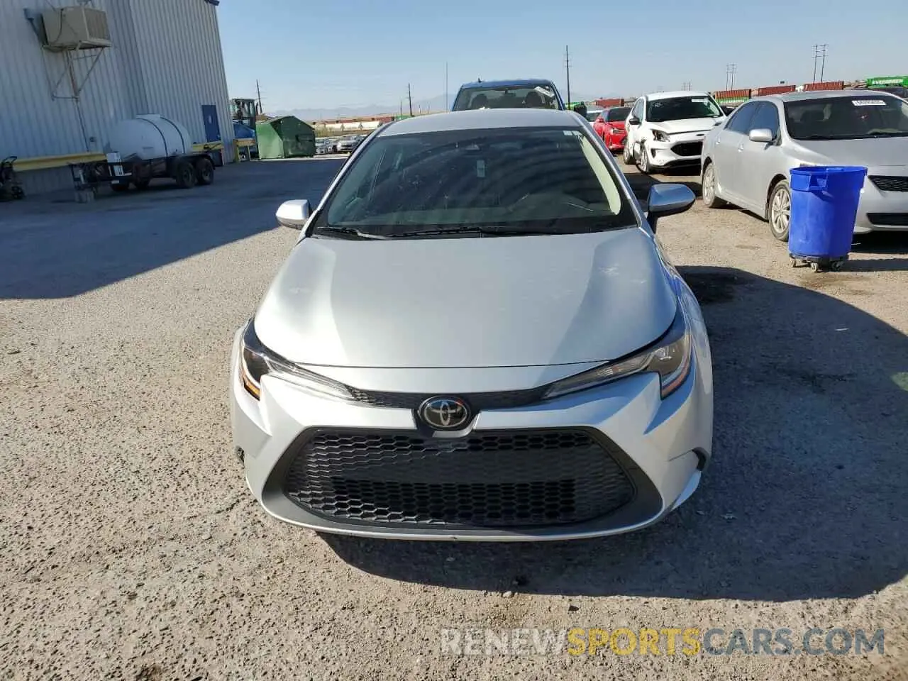 5 fotografías del automóvil dañado JTDEPRAE3LJ093675 TOYOTA COROLLA 2020