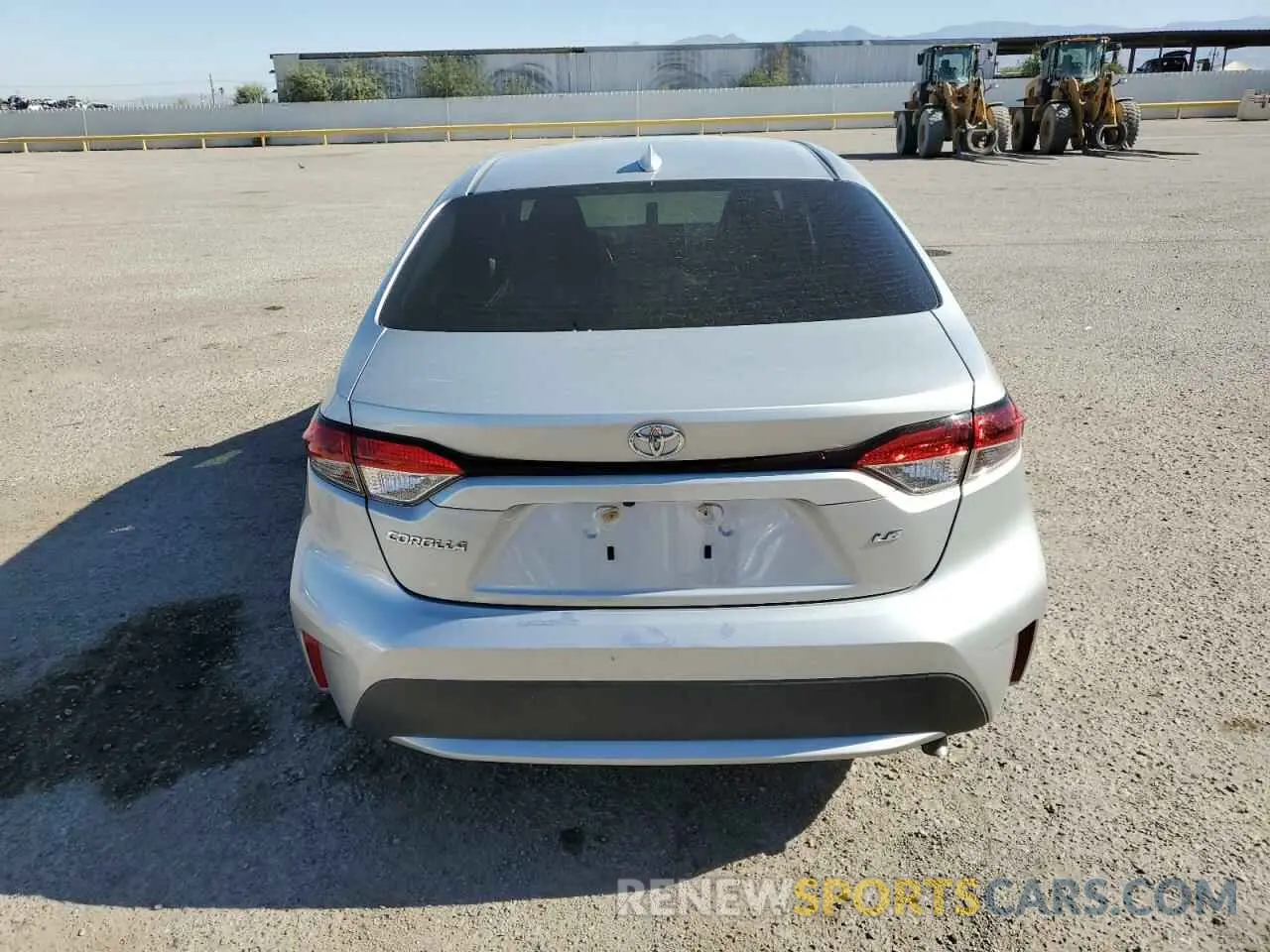 6 fotografías del automóvil dañado JTDEPRAE3LJ093675 TOYOTA COROLLA 2020