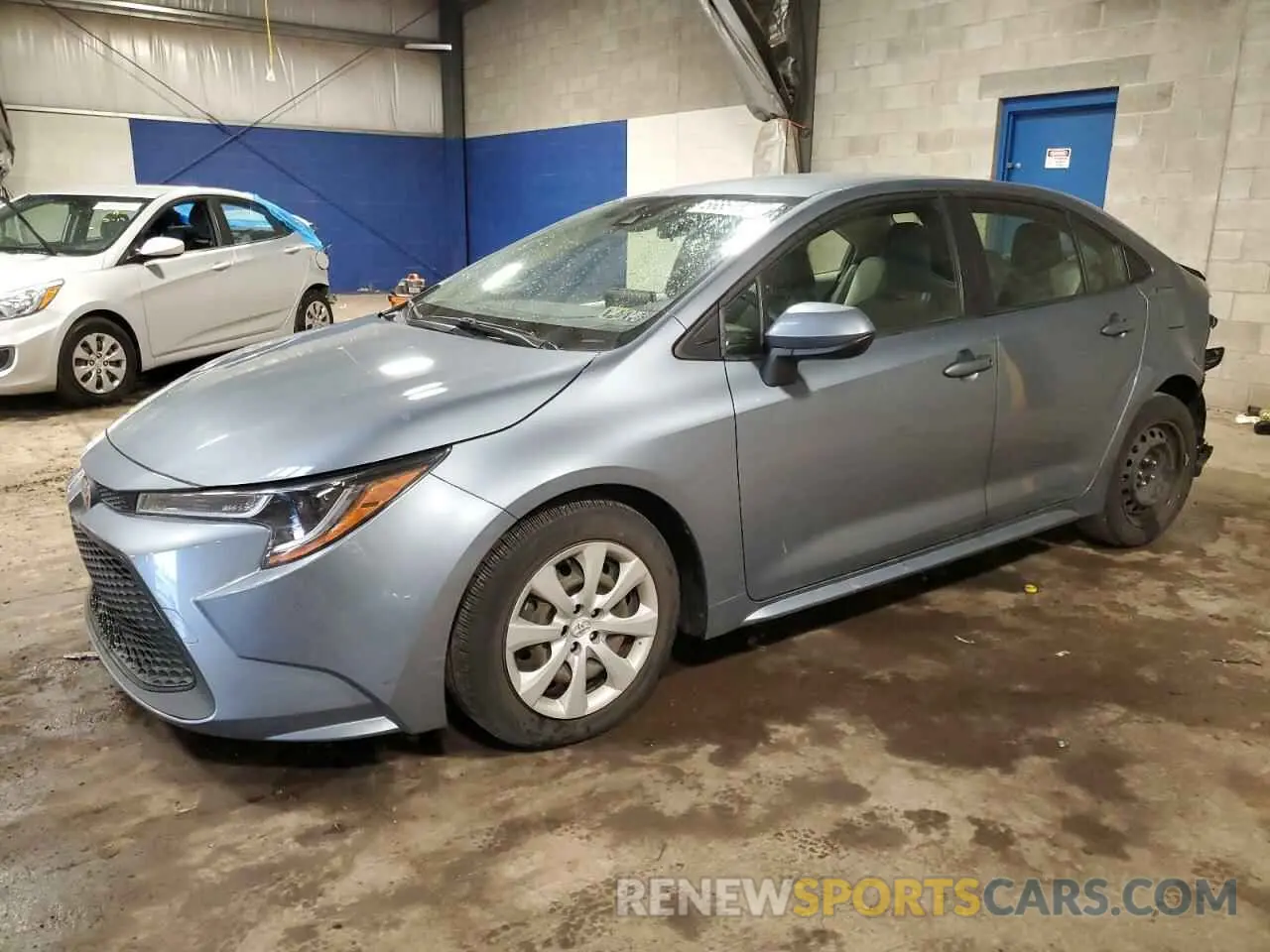 1 fotografías del automóvil dañado JTDEPRAE3LJ093742 TOYOTA COROLLA 2020