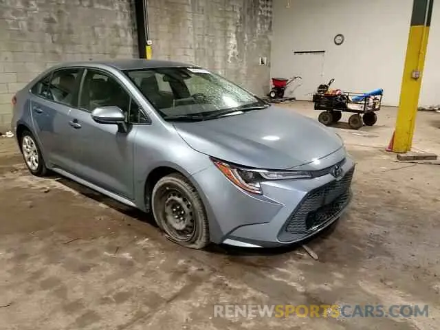 14 fotografías del automóvil dañado JTDEPRAE3LJ093742 TOYOTA COROLLA 2020
