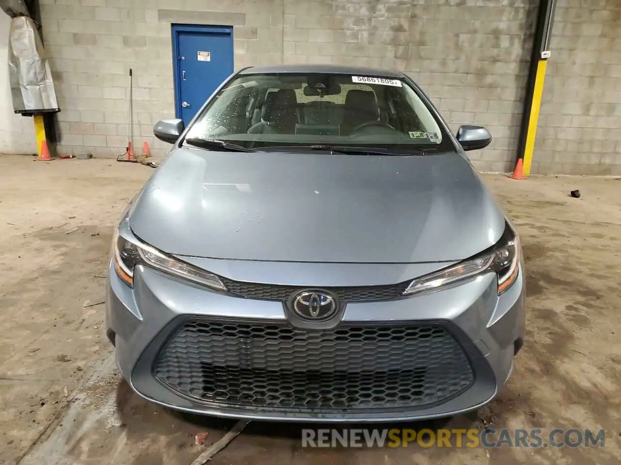 5 fotografías del automóvil dañado JTDEPRAE3LJ093742 TOYOTA COROLLA 2020