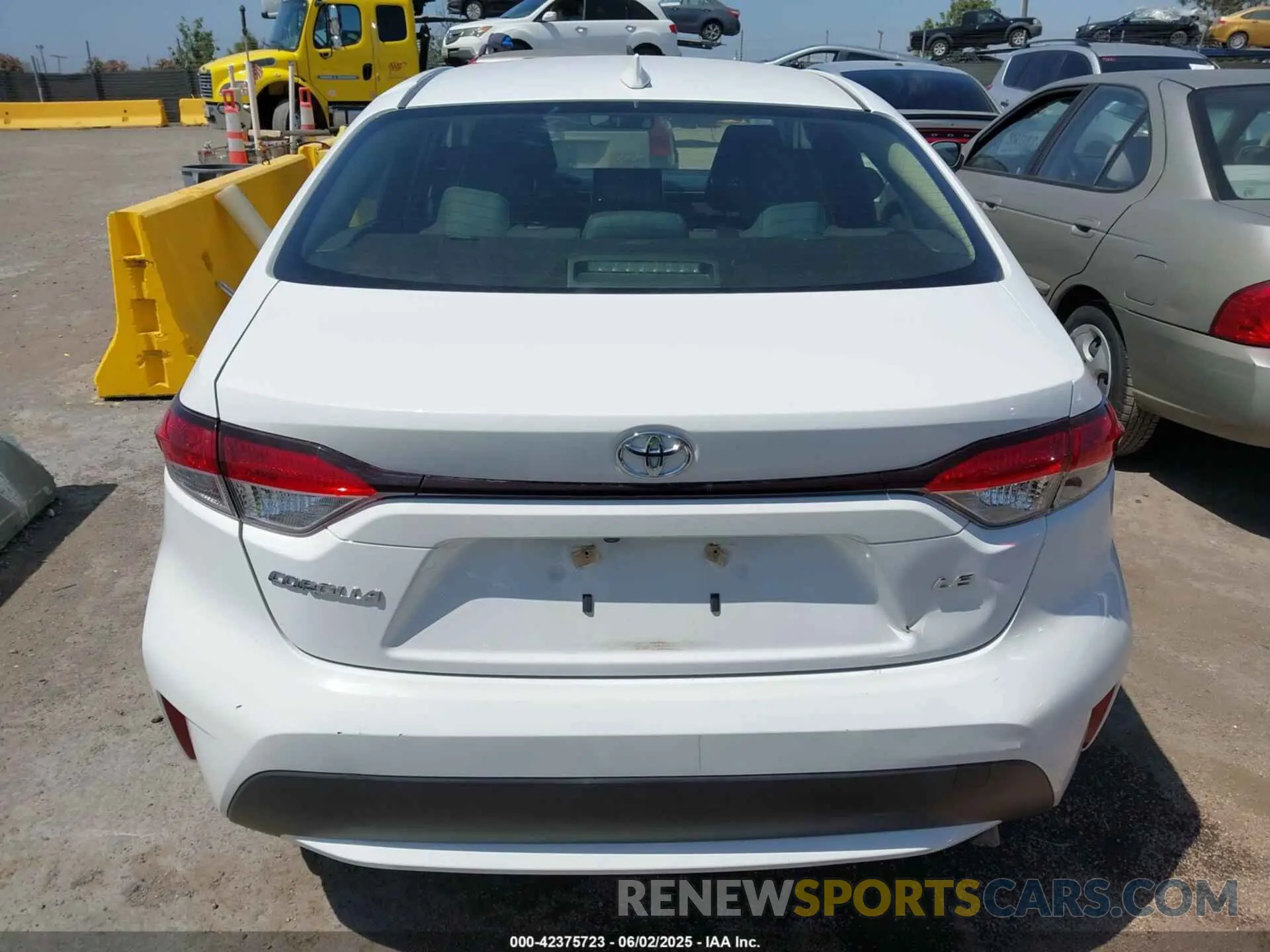 16 fotografías del automóvil dañado JTDEPRAE3LJ098083 TOYOTA COROLLA 2020