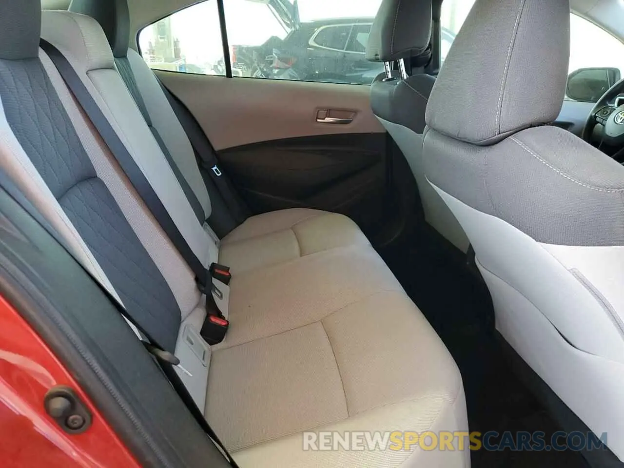 10 fotografías del automóvil dañado JTDEPRAE3LJ104190 TOYOTA COROLLA 2020