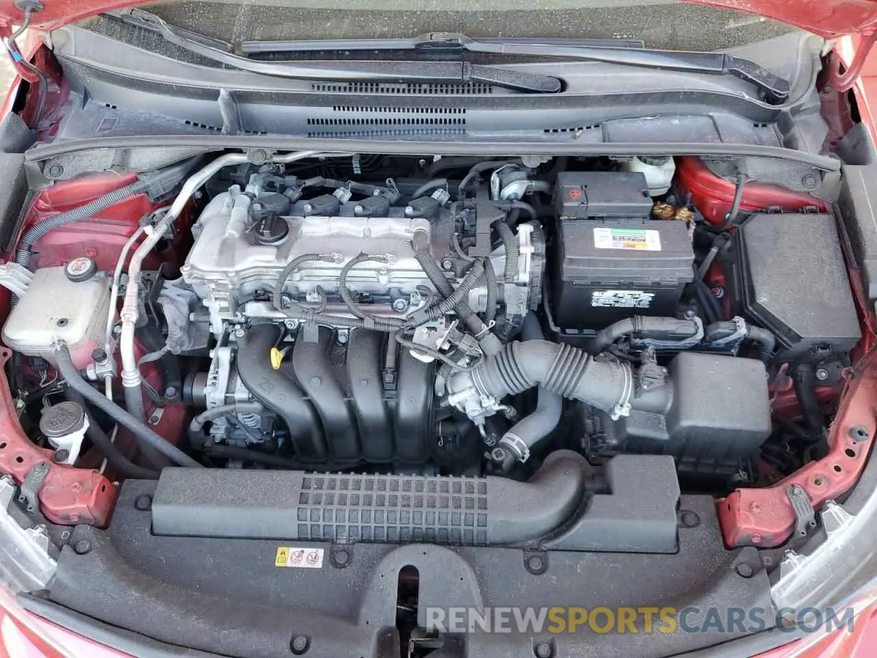 11 fotografías del automóvil dañado JTDEPRAE3LJ104190 TOYOTA COROLLA 2020