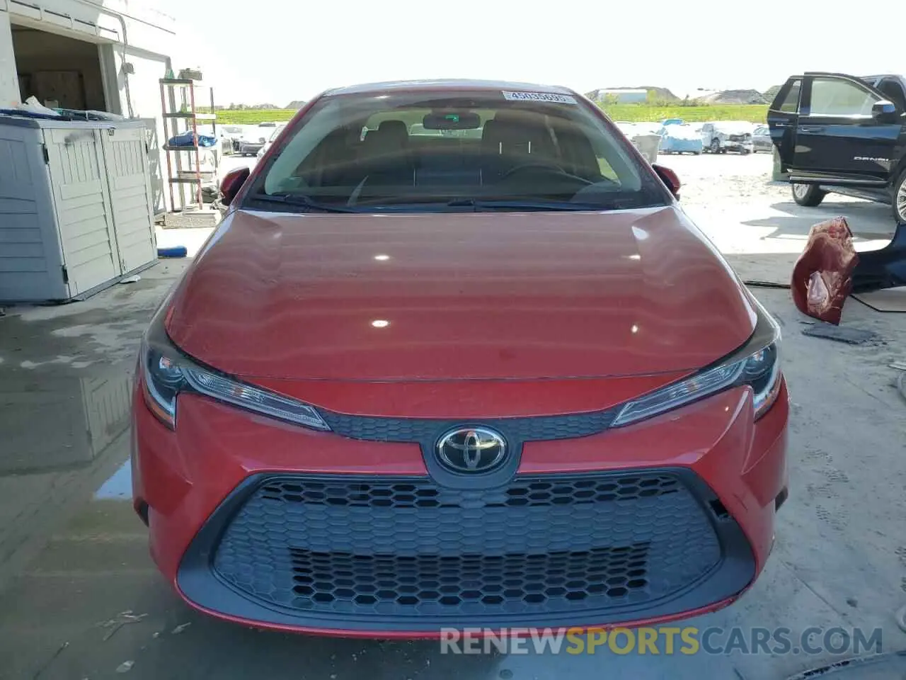 5 fotografías del automóvil dañado JTDEPRAE3LJ104190 TOYOTA COROLLA 2020