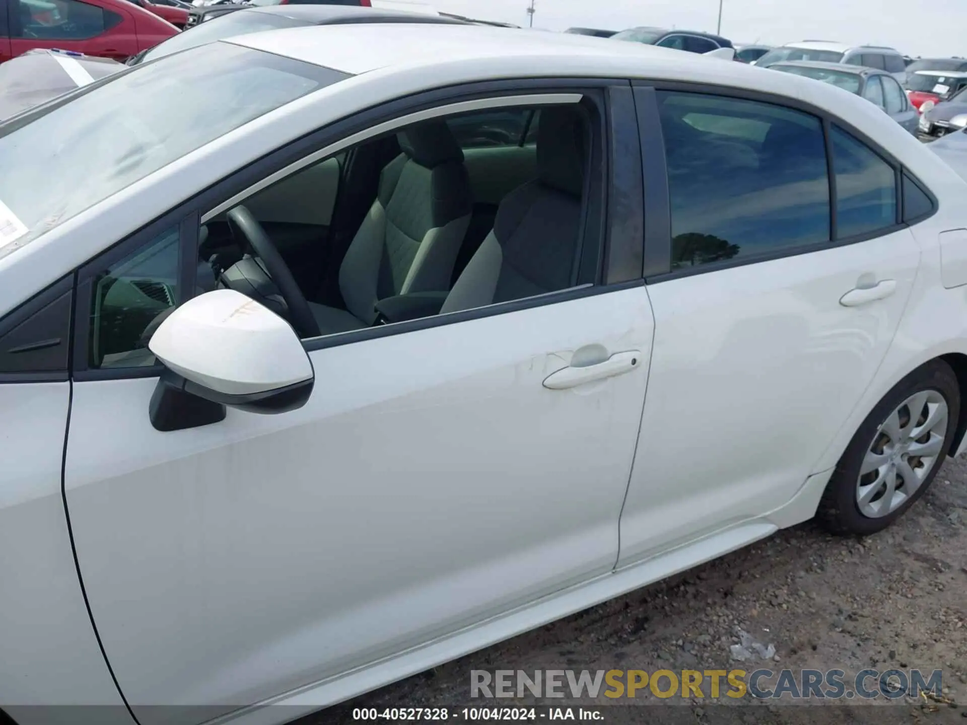 14 fotografías del automóvil dañado JTDEPRAE4LJ003921 TOYOTA COROLLA 2020
