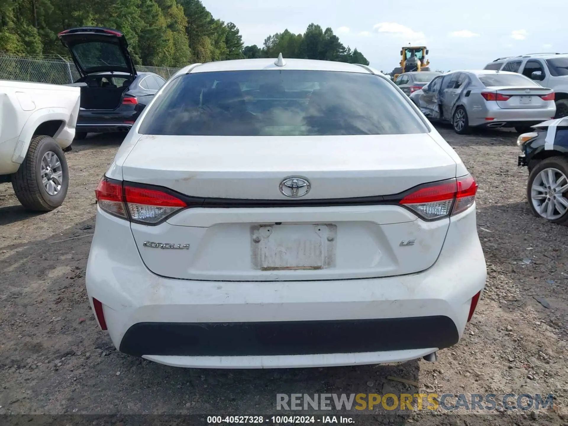16 fotografías del automóvil dañado JTDEPRAE4LJ003921 TOYOTA COROLLA 2020