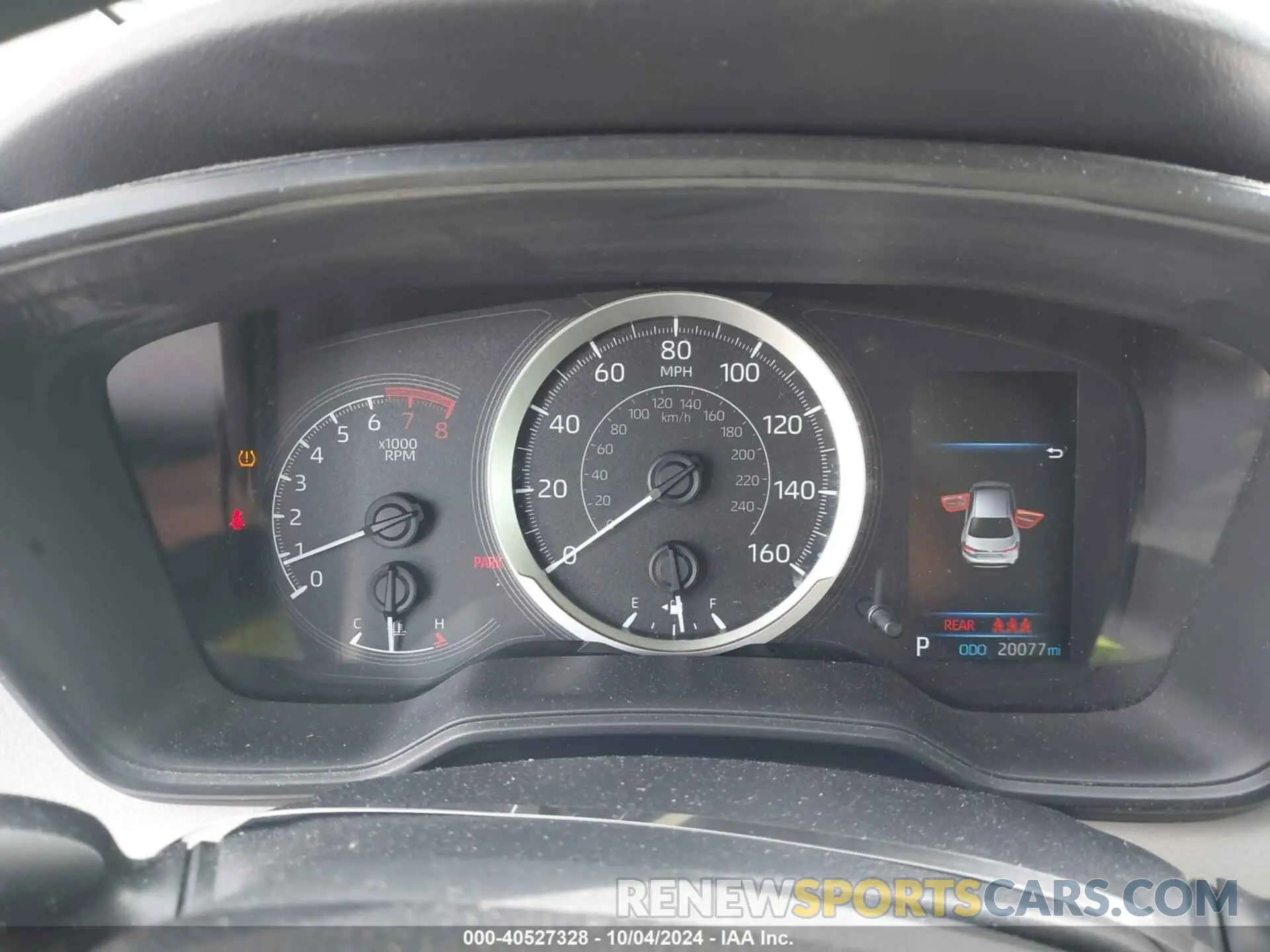 7 fotografías del automóvil dañado JTDEPRAE4LJ003921 TOYOTA COROLLA 2020