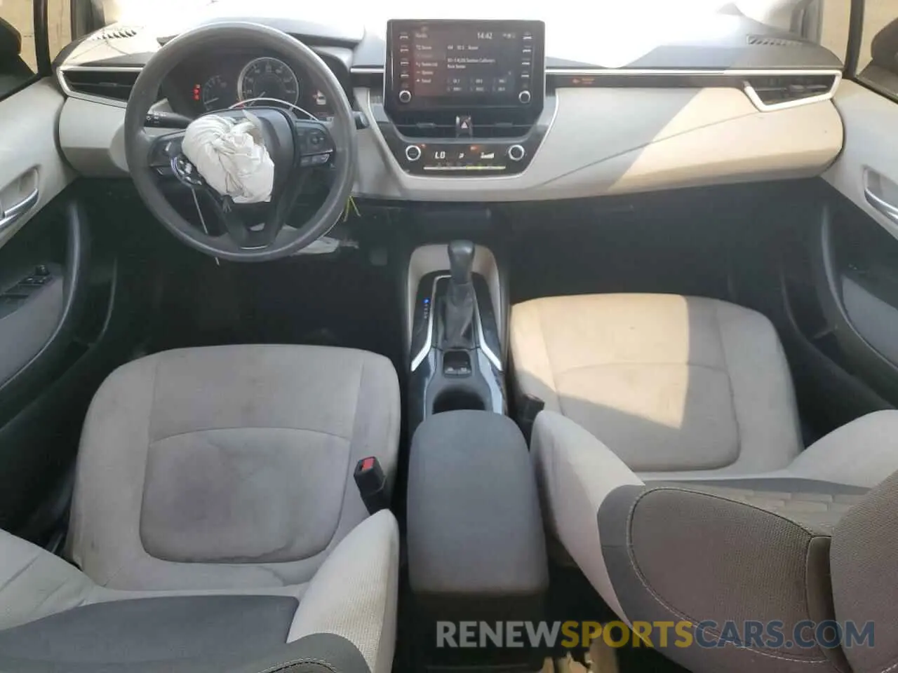 8 fotografías del automóvil dañado JTDEPRAE4LJ004311 TOYOTA COROLLA 2020