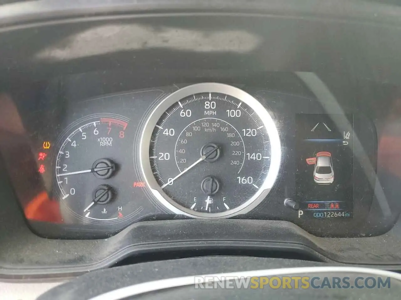 9 fotografías del automóvil dañado JTDEPRAE4LJ004311 TOYOTA COROLLA 2020