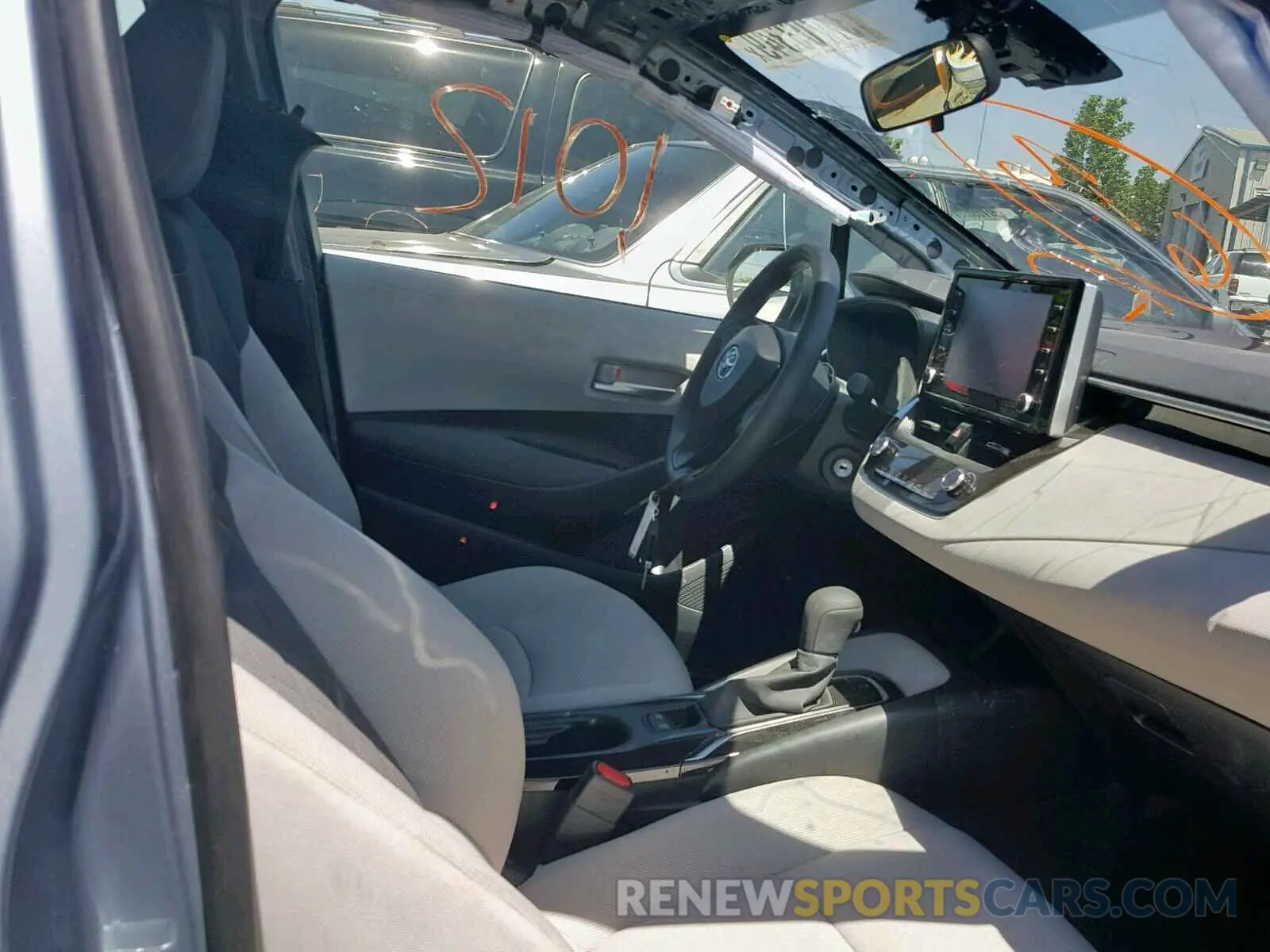 5 fotografías del automóvil dañado JTDEPRAE4LJ005992 TOYOTA COROLLA 2020