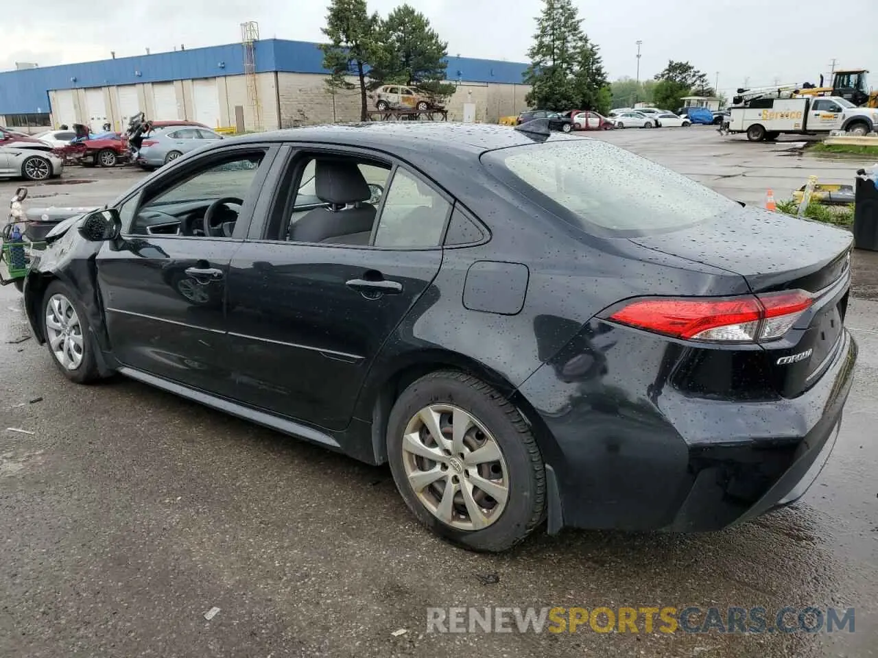 2 fotografías del automóvil dañado JTDEPRAE4LJ011470 TOYOTA COROLLA 2020