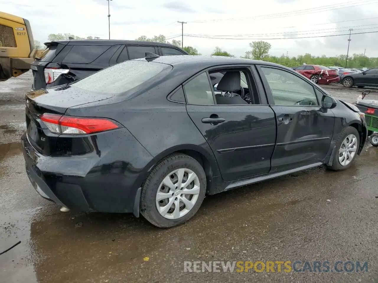 3 fotografías del automóvil dañado JTDEPRAE4LJ011470 TOYOTA COROLLA 2020
