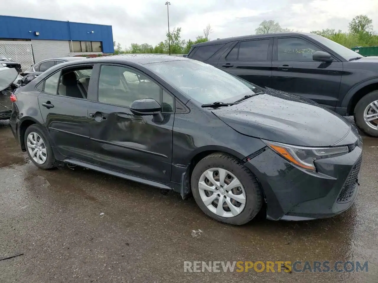 4 fotografías del automóvil dañado JTDEPRAE4LJ011470 TOYOTA COROLLA 2020