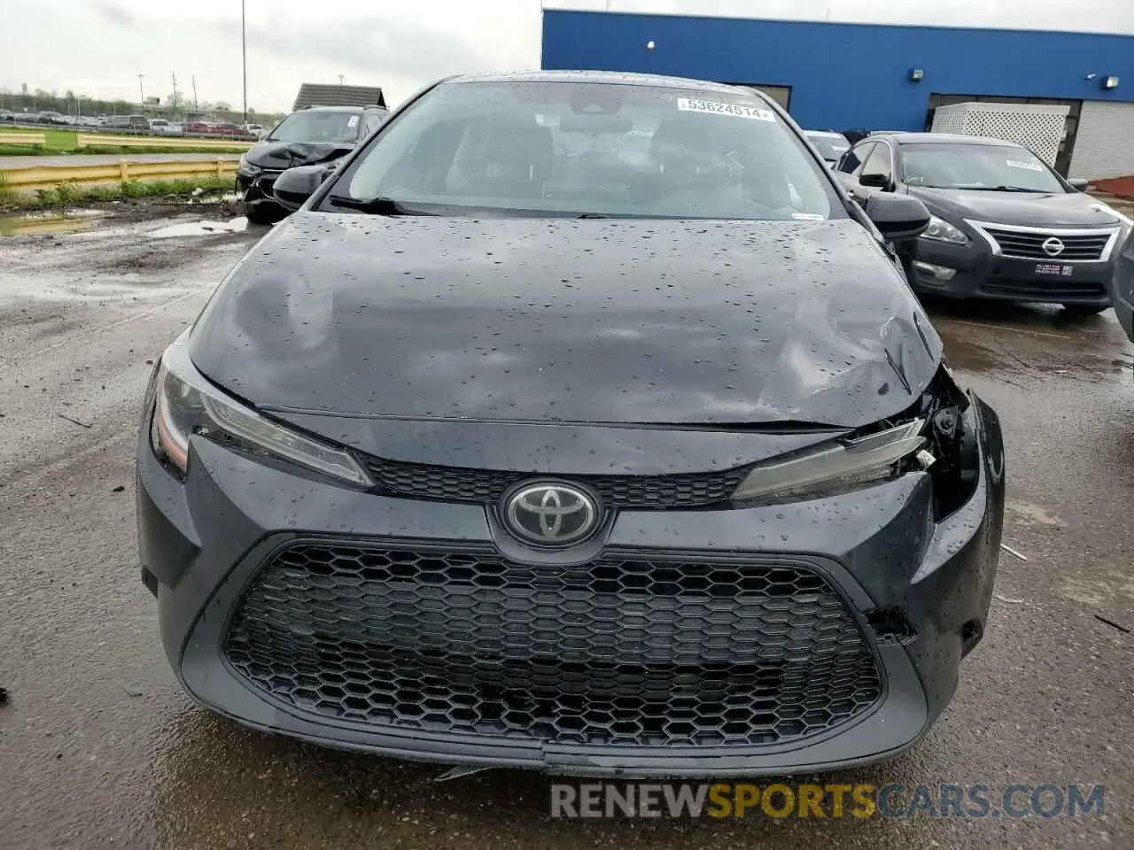 5 fotografías del automóvil dañado JTDEPRAE4LJ011470 TOYOTA COROLLA 2020