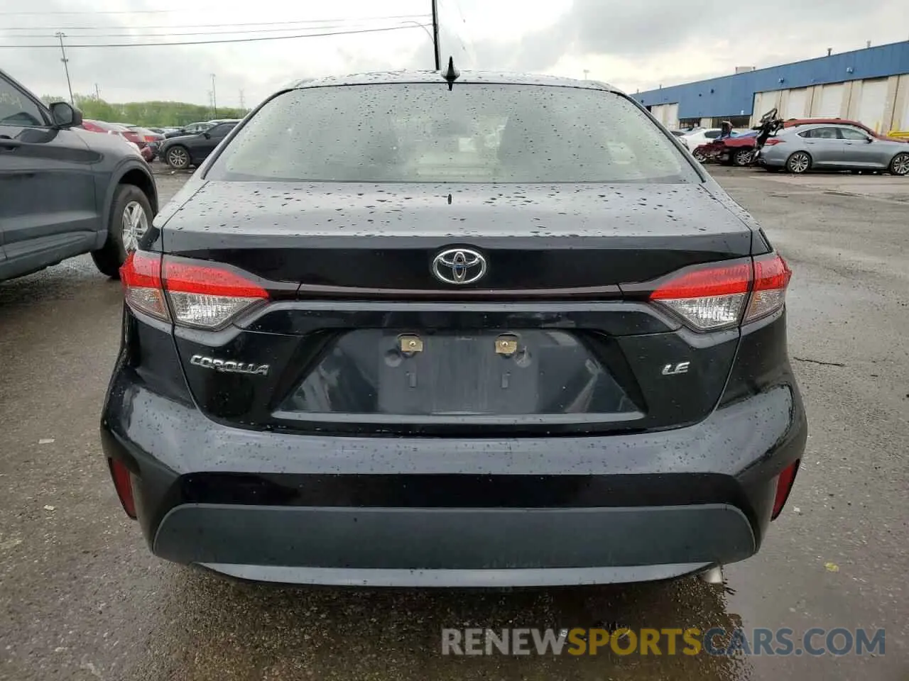 6 fotografías del automóvil dañado JTDEPRAE4LJ011470 TOYOTA COROLLA 2020