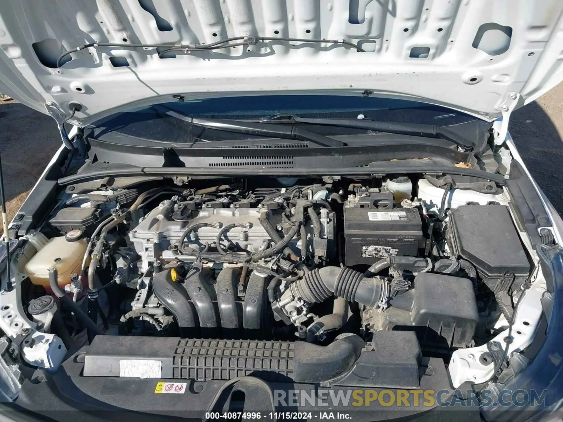 10 fotografías del automóvil dañado JTDEPRAE4LJ012053 TOYOTA COROLLA 2020