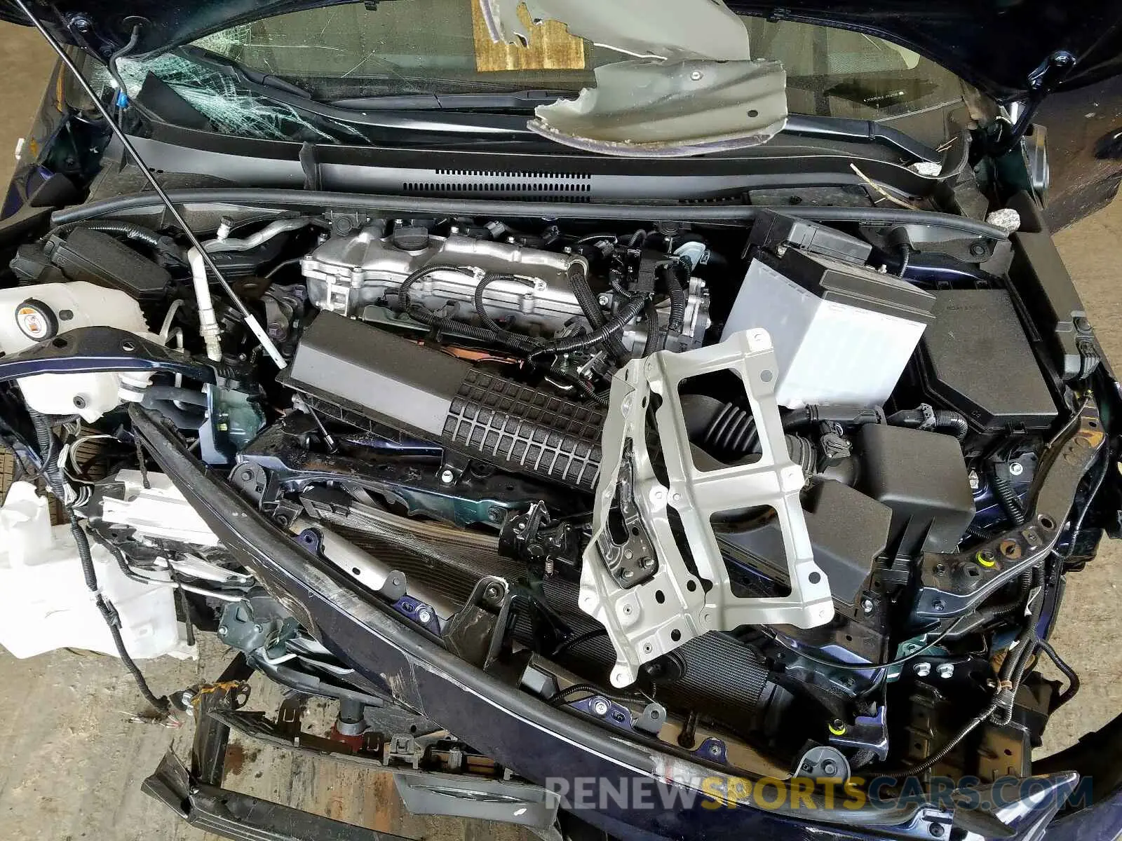 7 fotografías del automóvil dañado JTDEPRAE4LJ014739 TOYOTA COROLLA 2020