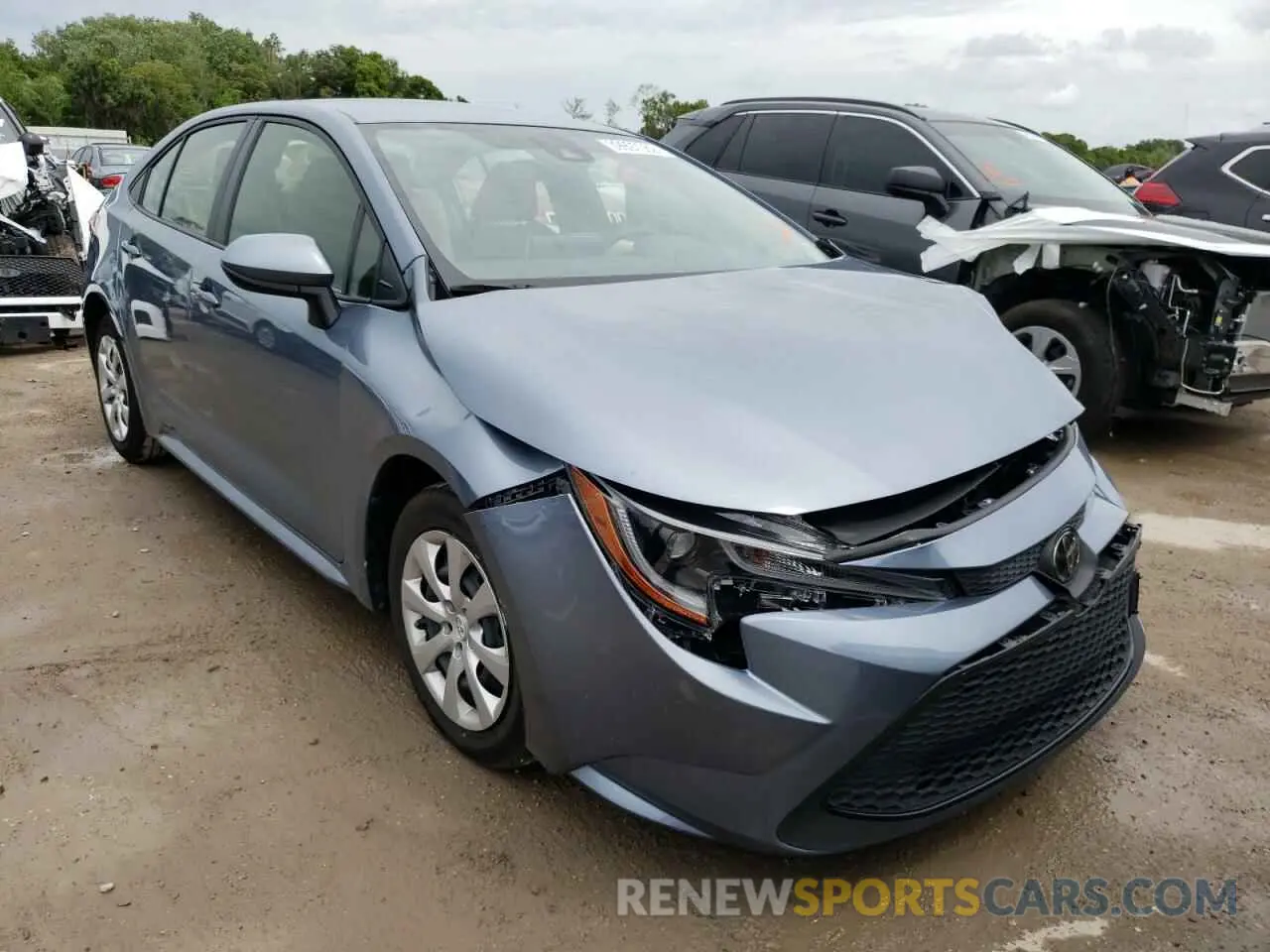 1 fotografías del automóvil dañado JTDEPRAE4LJ021626 TOYOTA COROLLA 2020