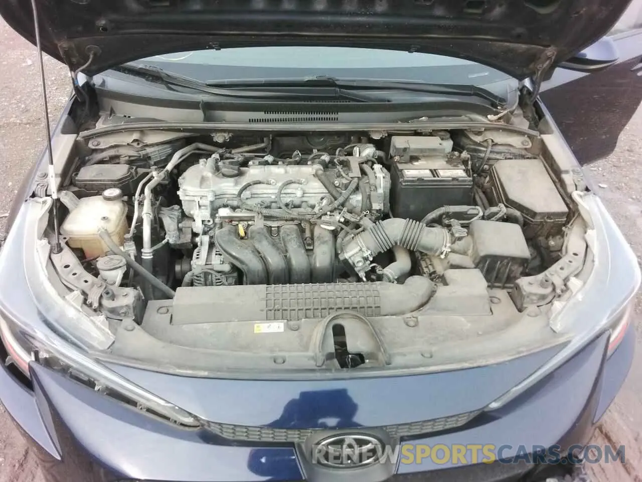 11 fotografías del automóvil dañado JTDEPRAE4LJ022906 TOYOTA COROLLA 2020