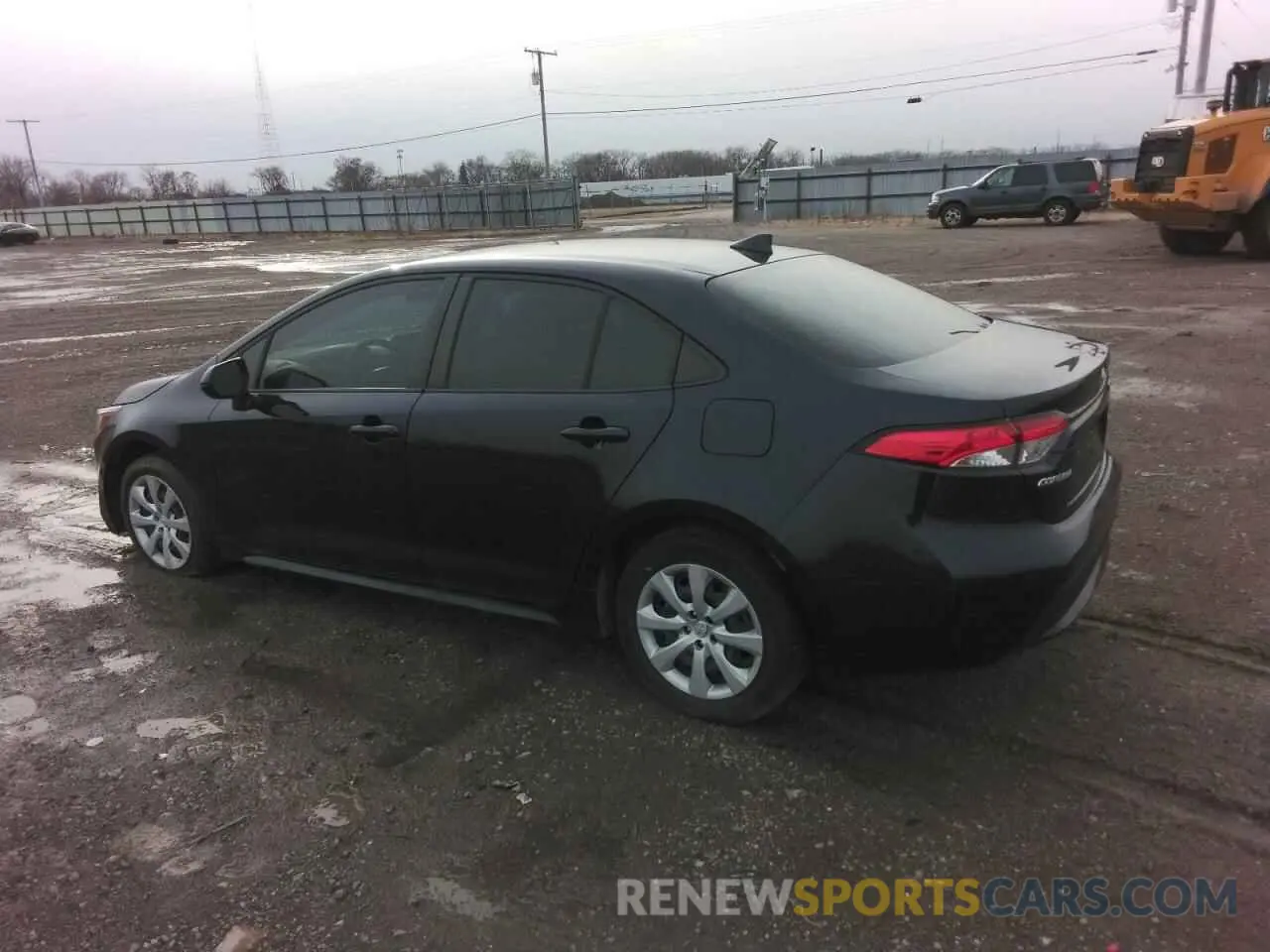 2 fotografías del automóvil dañado JTDEPRAE4LJ022906 TOYOTA COROLLA 2020