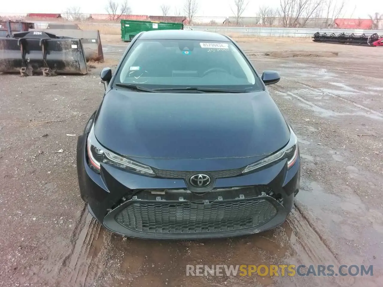 5 fotografías del automóvil dañado JTDEPRAE4LJ022906 TOYOTA COROLLA 2020