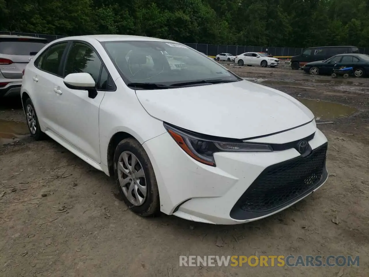 1 fotografías del automóvil dañado JTDEPRAE4LJ027295 TOYOTA COROLLA 2020