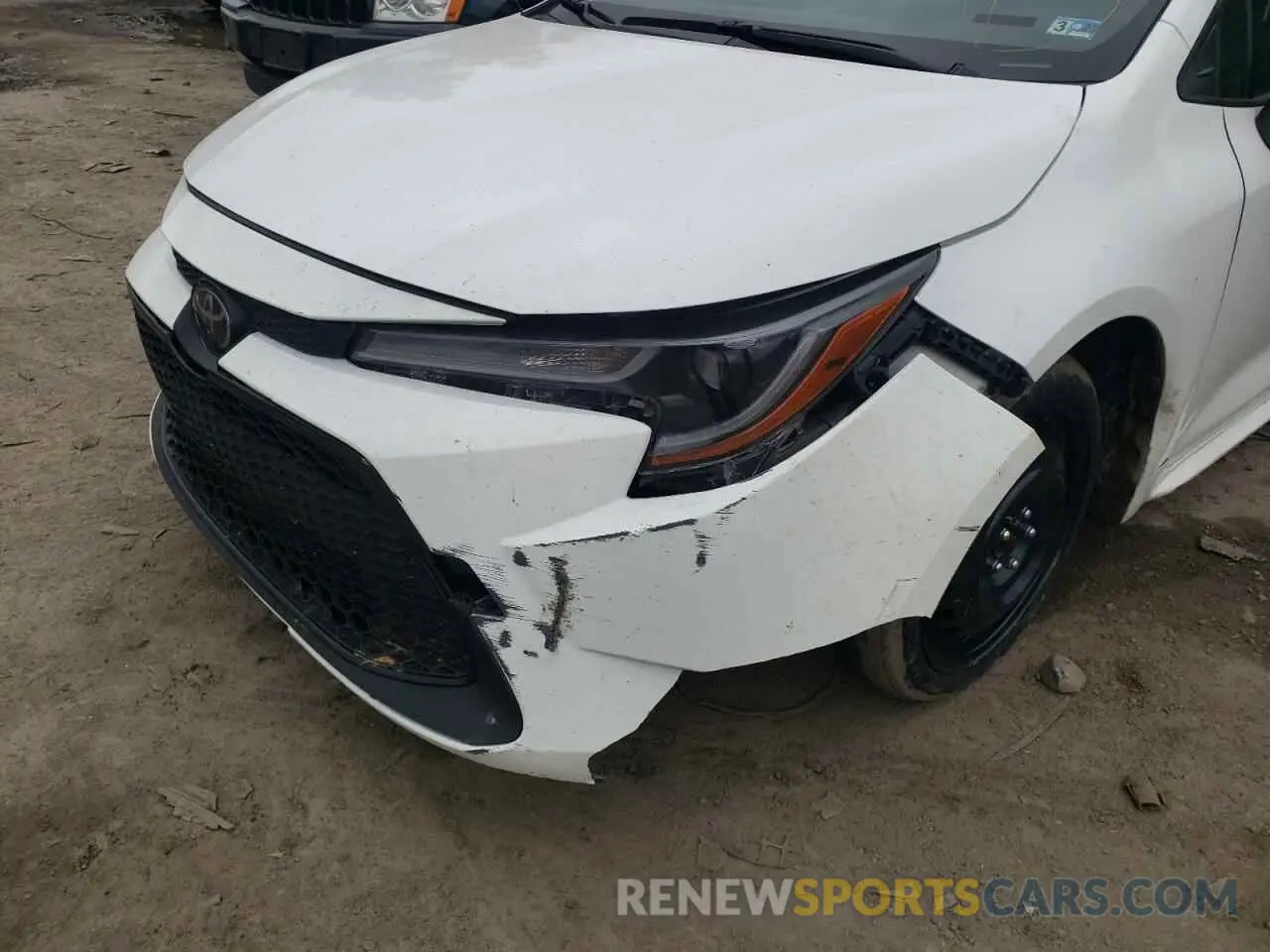 9 fotografías del automóvil dañado JTDEPRAE4LJ027295 TOYOTA COROLLA 2020