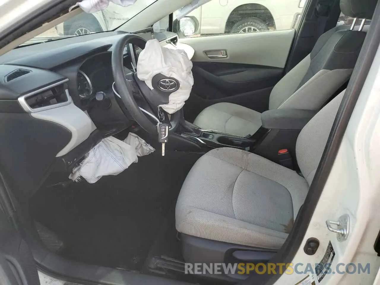 7 fotografías del automóvil dañado JTDEPRAE4LJ027474 TOYOTA COROLLA 2020