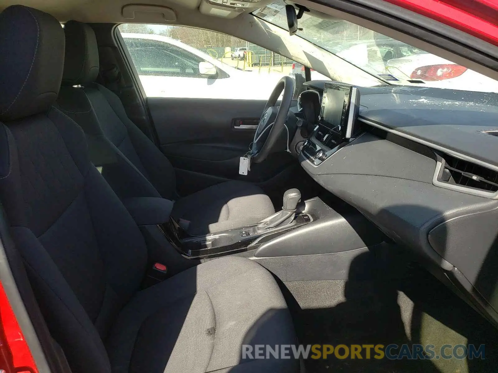5 fotografías del automóvil dañado JTDEPRAE4LJ032514 TOYOTA COROLLA 2020