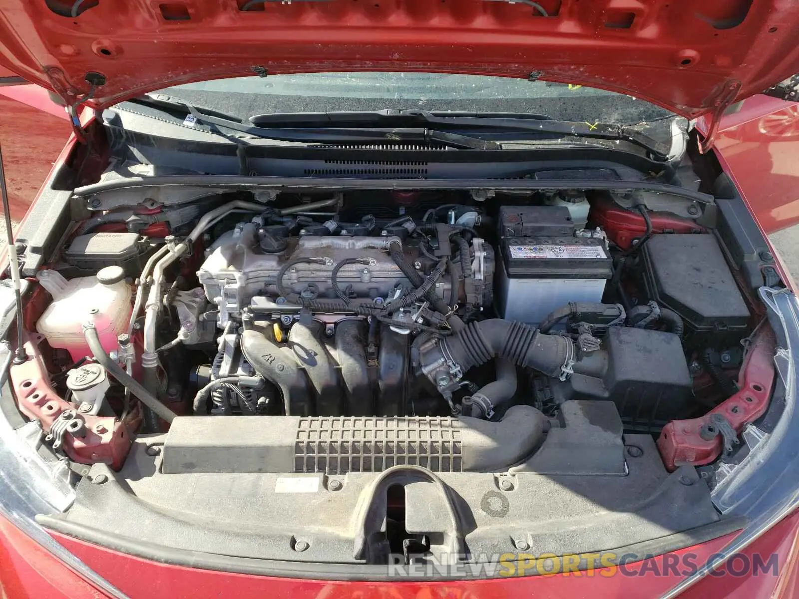 7 fotografías del automóvil dañado JTDEPRAE4LJ032514 TOYOTA COROLLA 2020