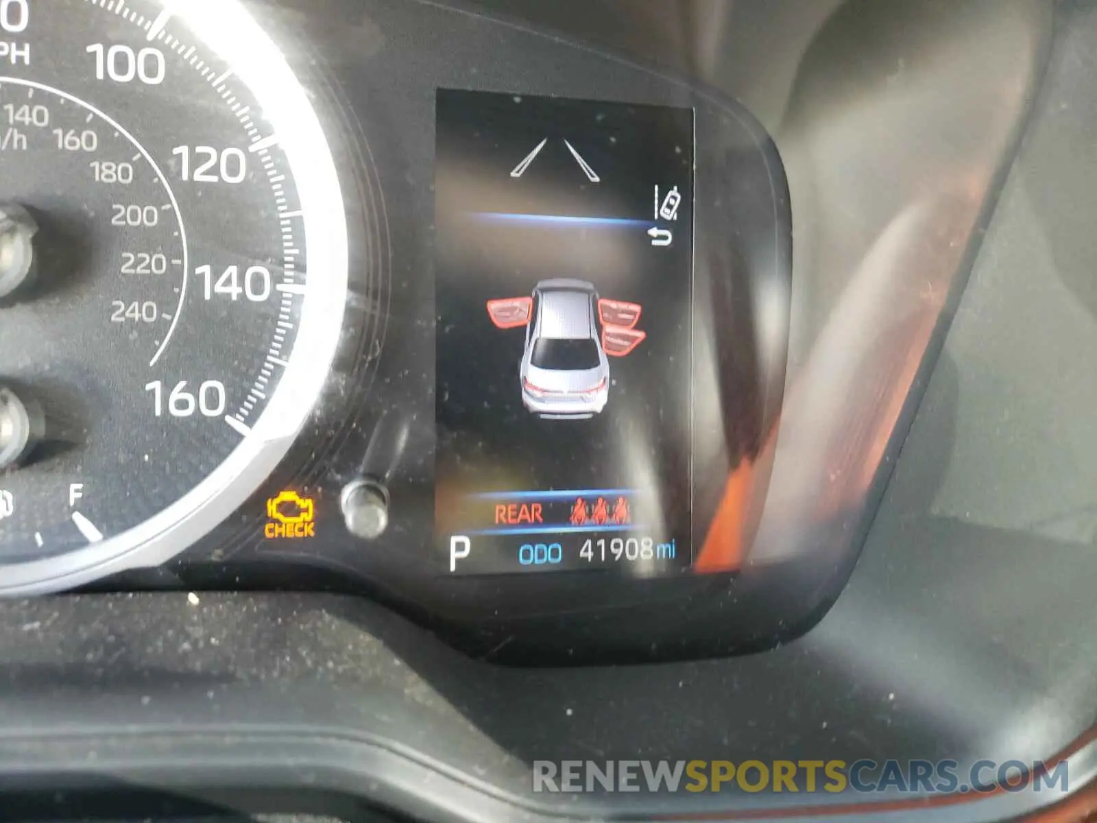 8 fotografías del automóvil dañado JTDEPRAE4LJ032514 TOYOTA COROLLA 2020
