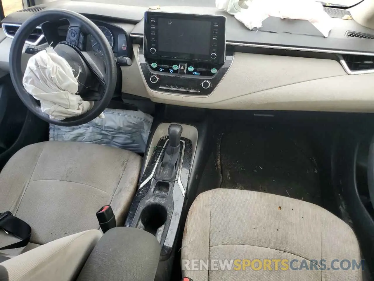 8 fotografías del automóvil dañado JTDEPRAE4LJ037051 TOYOTA COROLLA 2020
