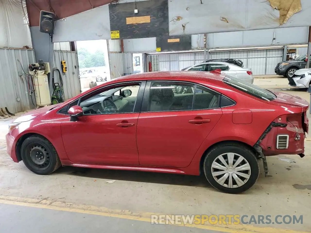 2 fotografías del automóvil dañado JTDEPRAE4LJ037292 TOYOTA COROLLA 2020