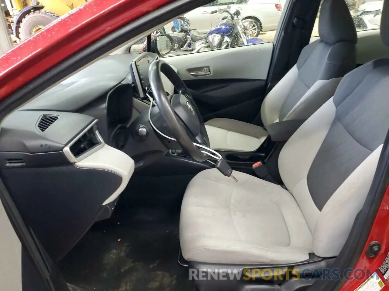 7 fotografías del automóvil dañado JTDEPRAE4LJ037292 TOYOTA COROLLA 2020